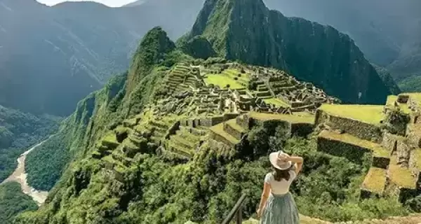 Vista de parador en Camino Inca