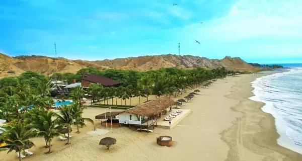 El balneario de Punta Sal es una de las playas m�s extensas de la costa norte del Per�