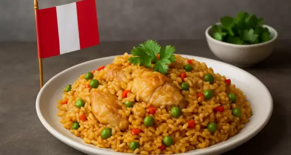 El arroz con pollo es un cl�sico en Per�