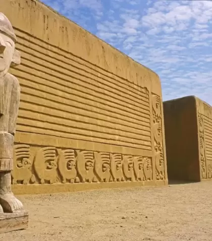 Ciudadela de Chan Chan: la ciudad de adobe m�s grande de Am�rica