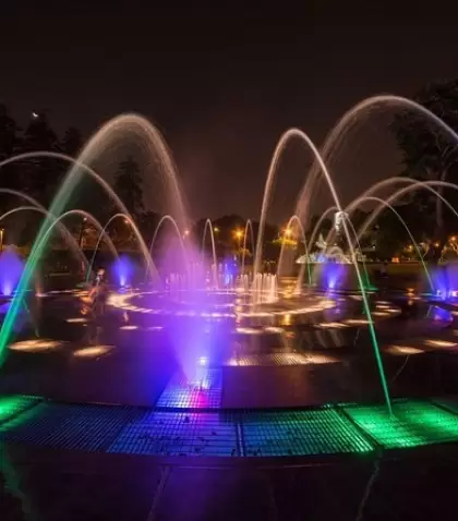 Circuito m�gico del agua
