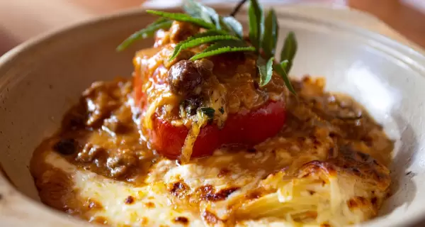 El rocoto relleno es uno de los sabores cl�sicos de la gastronom�a peruana