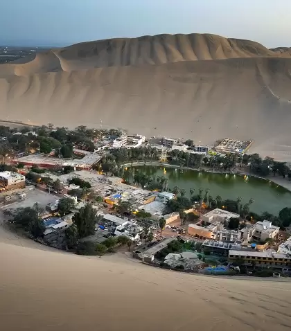 Ica ofrece una combinaci�n �nica entre oasis, bodegas, playas y paisajes des�rticos.