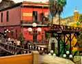 El Puente de los Suspiros es uno de los paseos m�s emblem�ticos y bohemios de Lima, ideal para el verano.