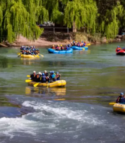 Febrero ofrece condiciones ideales para disfrutar Lunahuan� entre r�o, deporte y clima estable.