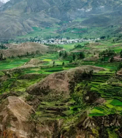Cajamarca combina historia viva, tradici�n andina y paisajes verdes caracter�sticos de la Sierra Norte.
