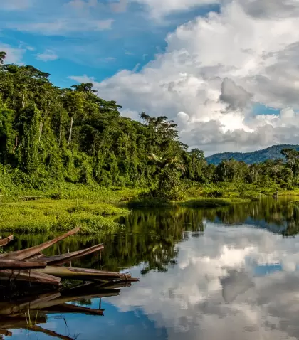 Parque Nacional del Manu, rodeado de selva densa amaz�nica