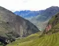 El Valle Sagrado de los Incas con terrazas agr�colas y monta�as andinas.