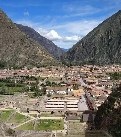 Ollantaytambo, uno de los pueblos incas mejor conservados del Valle Sagrado.
