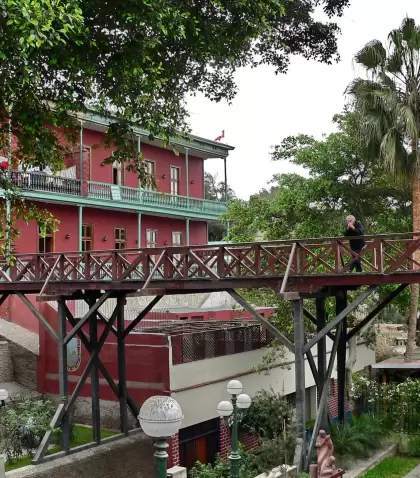 Puente de los Suspiros en Barranco, Per�.