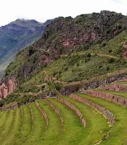El Valle Sagrado en Cusco, Per�.