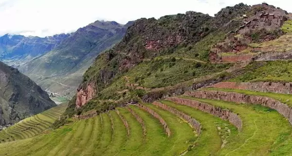 El Valle Sagrado en Cusco, Per�.