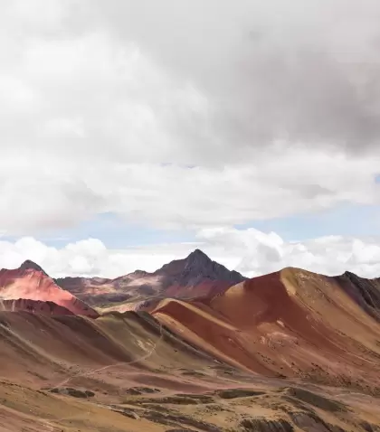 Paisajes de Cusco tras las lluvias: colores intensos y clima todav�a cambiante.