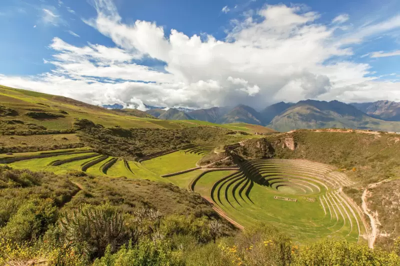 Moray, en el Valle Sagrado, es uno de los sitios arqueológicos más singulares de Cusco.