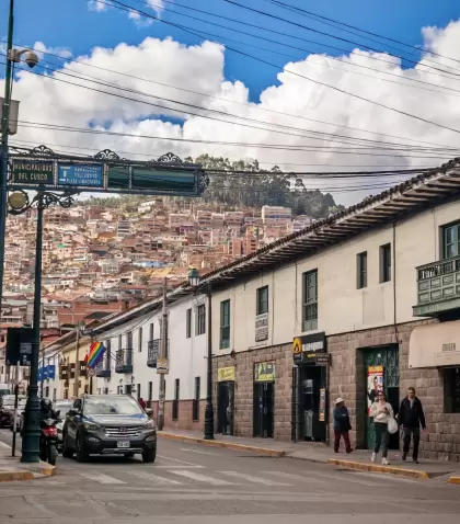 Calles del centro hist�rico de Cusco.