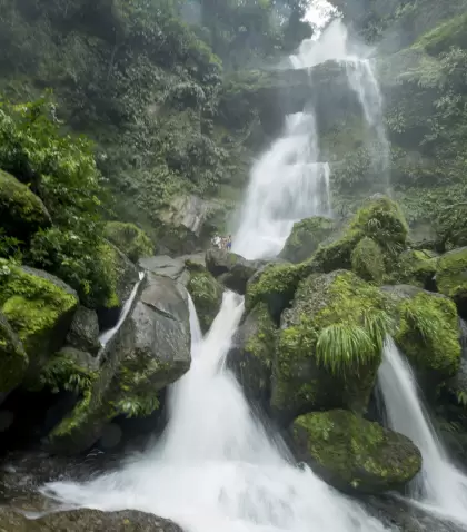 Cascadas con m�s caudal y selva intensa en Tarapoto, tras las lluvias de abril.