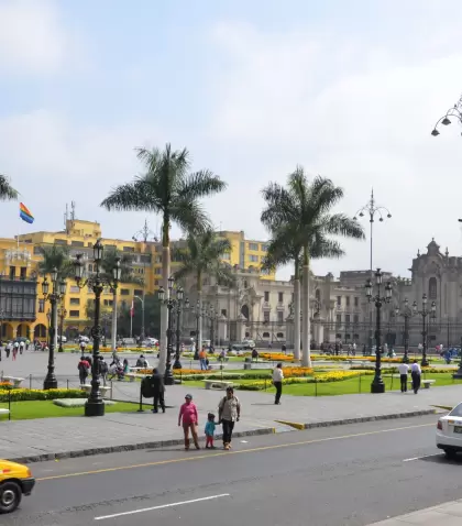 En el centro de Lima, comer bien y barato es parte del d�a a d�a local.