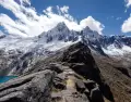 Punta Uni�n, el paso m�s desafiante y espectacular del Trek Santa Cruz.