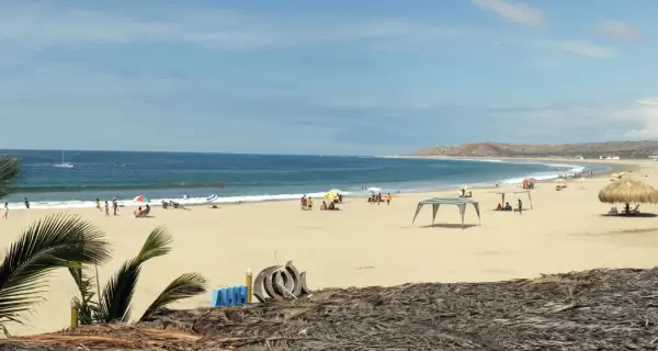 Vista de Punta Sal, una de las playas m�s buscadas del norte peruano.
