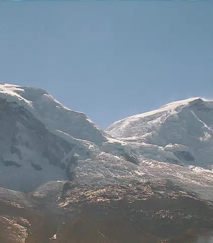 La Cordillera Blanca cerca de Huaraz, donde moverse solo puede ahorrar bastante.