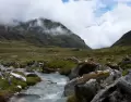El valle del Salkantay luce especialmente verde tras las lluvias recientes de mayo.
