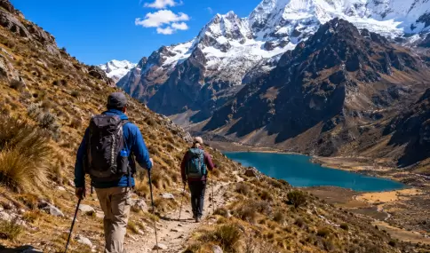 Junio ofrece algunas de las mejores condiciones del a�o para recorrer los senderos de la Cordillera Blanca.