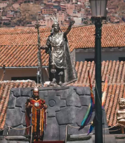 Centro Hist�rico de Cusco durante el Inti Raymi.