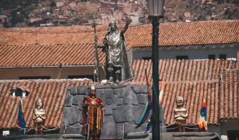 Centro Hist�rico de Cusco durante el Inti Raymi.