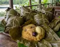 Juane de San Juan, el plato m�s representativo de la Amazon�a peruana.