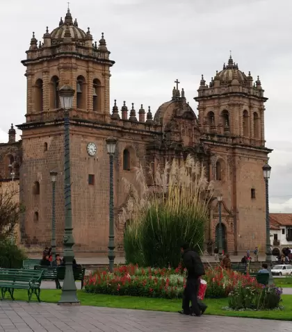 Centro Hist�rico de Cusco a fines de junio.