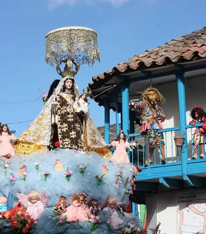 Cada julio, Paucartambo recibe visitantes de todo Per� y el mundo.