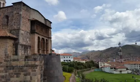 Centro Hist�rico de Cusco en julio.