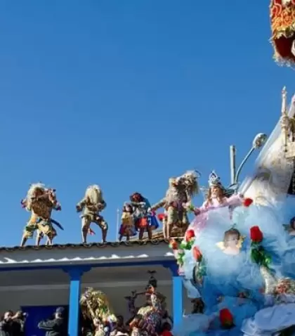 Paucartambo durante la Virgen del Carmen.