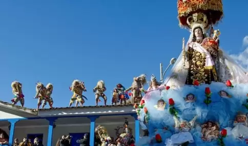Paucartambo durante la Virgen del Carmen.
