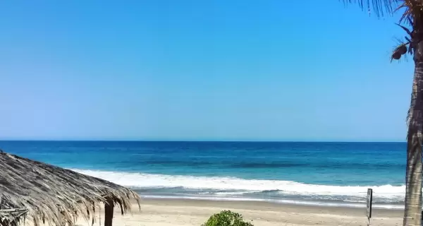 Playa de Vichayito en julio.