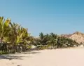 Playa del norte peruano en julio.