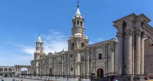 Catedral de Arequipa en el Centro Hist�rico.